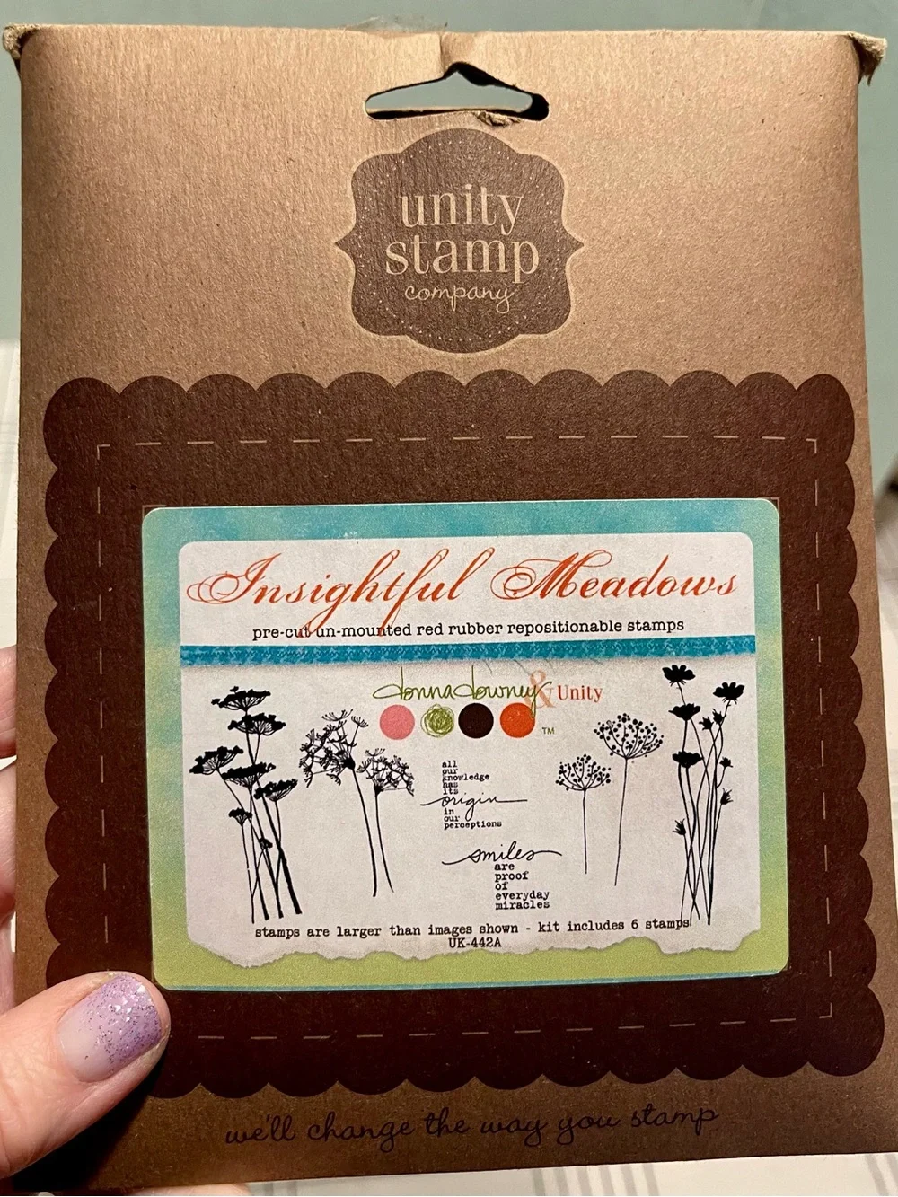 NEW AND LIKE NEW UNITY STAMPS NINE SETS MIXED THEMES